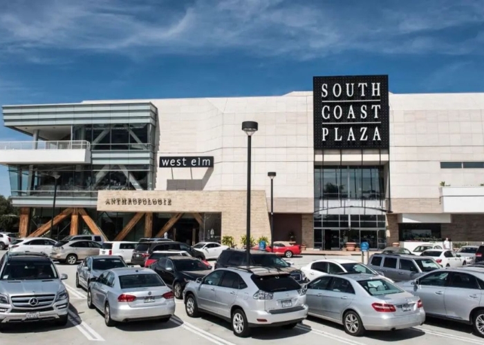 South Coast Plaza trung tâm sang trọng bậc nhất miền Nam California. Ảnh: Tràng An Travel