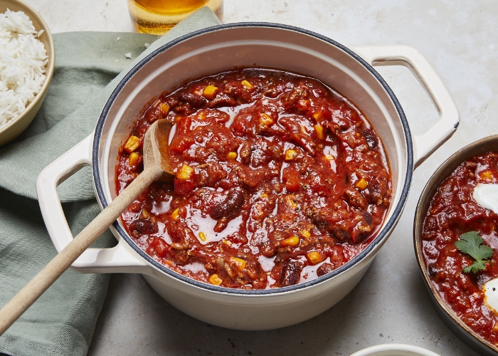 Món chili con carne. Ảnh: Kitchen Stories