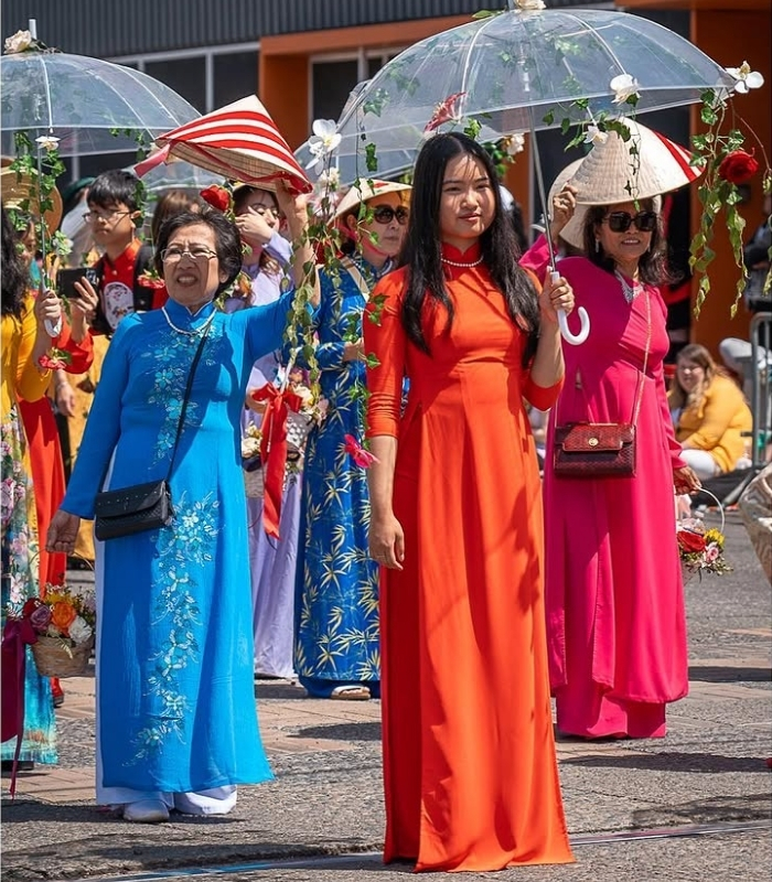 Lễ hội hoa hồng Portland. Ảnh: silvershuhao