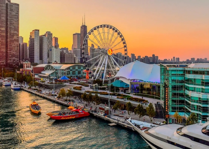du lịch Chicago