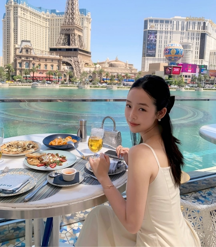Las Vegas là thiên đường ẩm thực với hàng loạt nhà hàng sang trọng. Ảnh: hwxryun