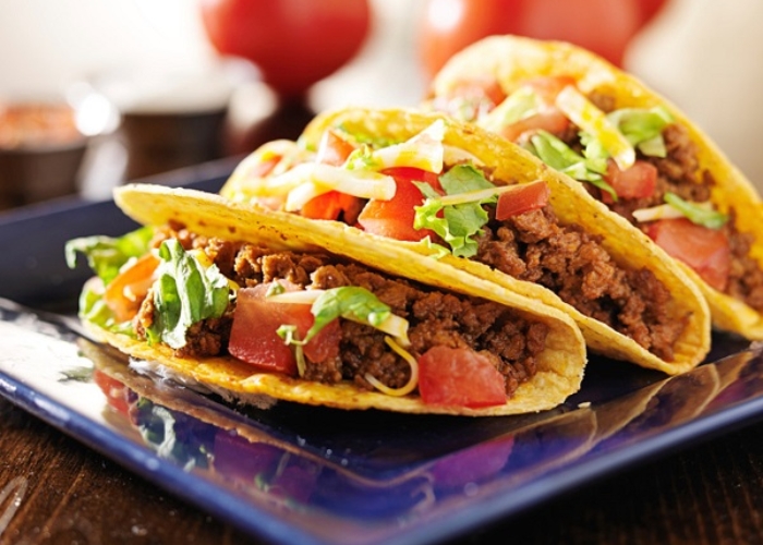 Taco Mexico kiểu đường phố. Ảnh: Beemart