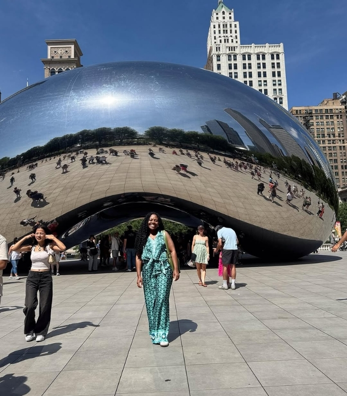 Millennium Park là biểu tượng nghệ thuật và kiến trúc hiện đại. Ảnh: elleseestheworld