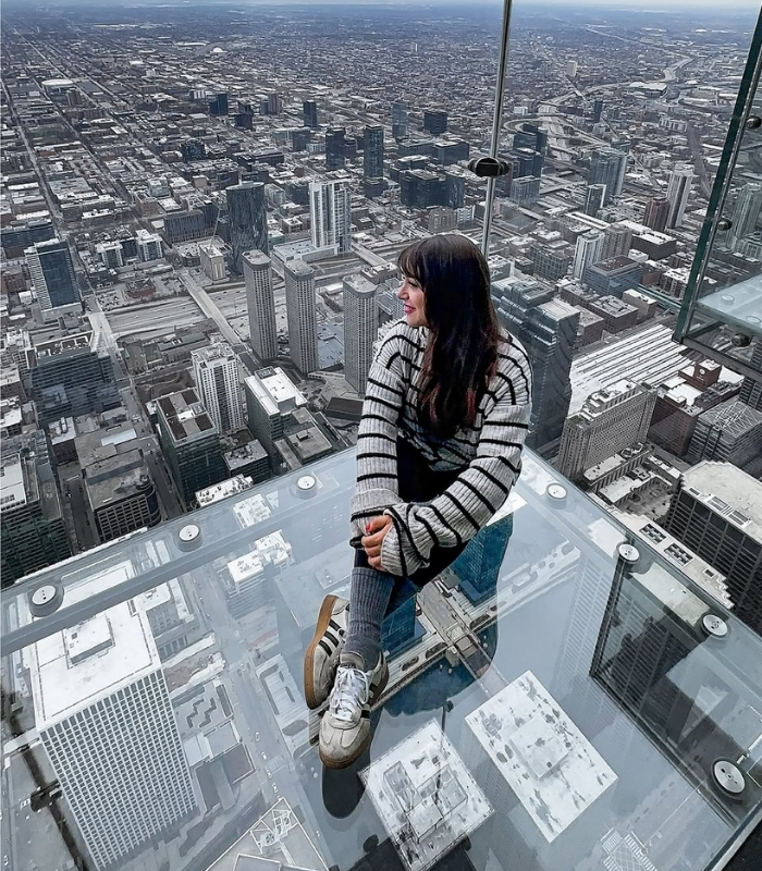 Willis Tower là một trong những tòa nhà chọc trời. Ảnh: brownieontour