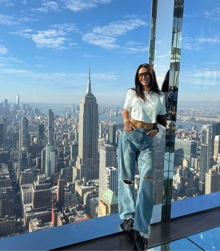 Góc nhìn hướng Empire State Building. Ảnh: michaela_