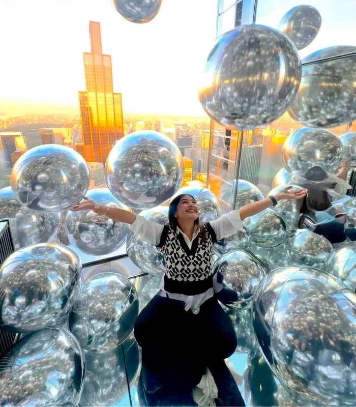 Những trải nghiệm tại SUMMIT One Vanderbilt. Ảnh: khushicupcake5