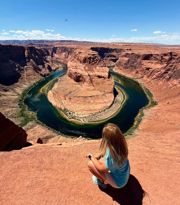 Thời tiết tại Horseshoe thay đổi rõ rệt theo mùa. Ảnh: travelwithtime.pl