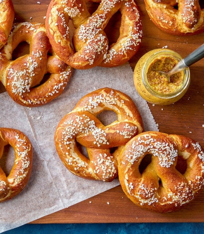 Bánh Soft Pretzel. Ảnh: Taste