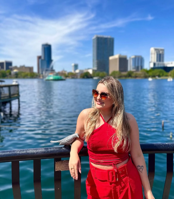 Lake Eola Park. Ảnh: manualmeida_